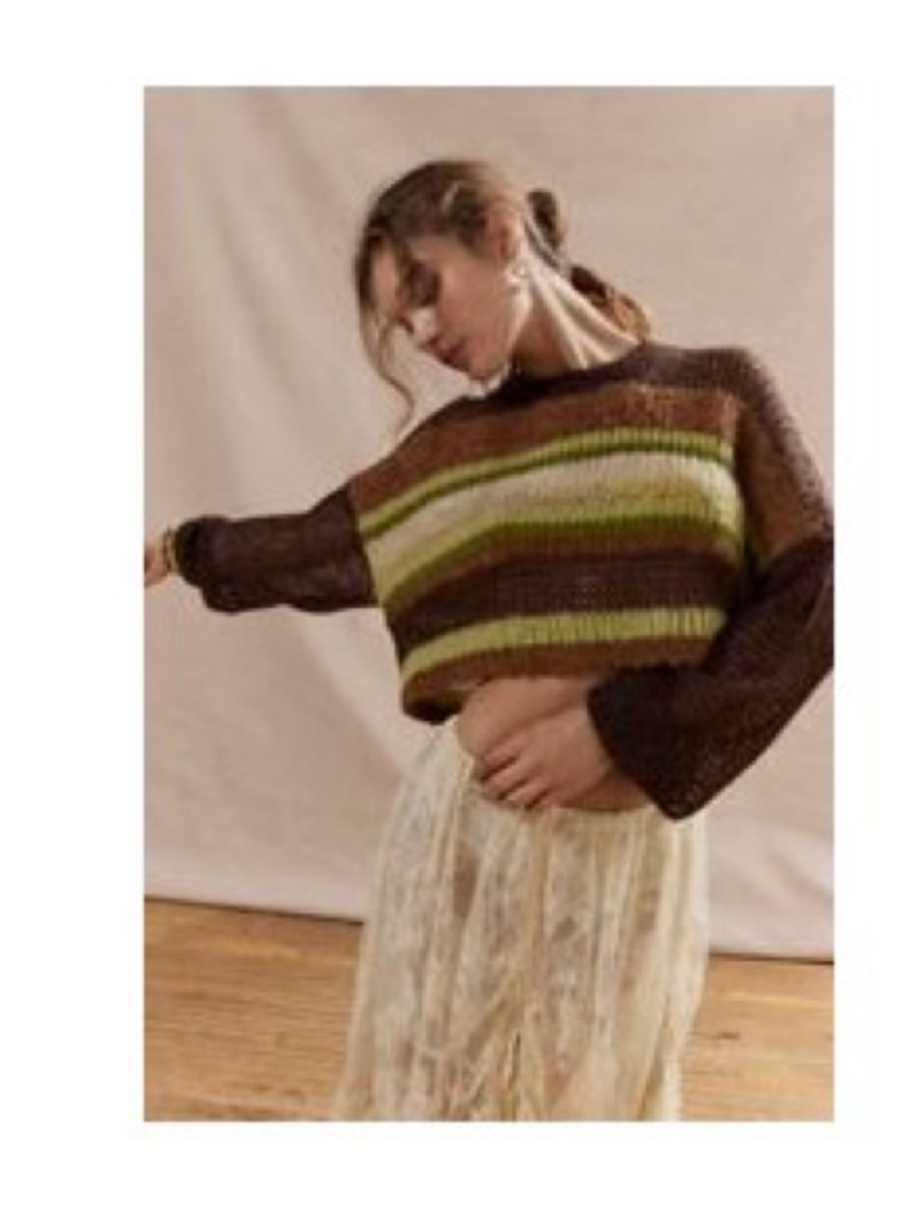 Super soft cropped sweater